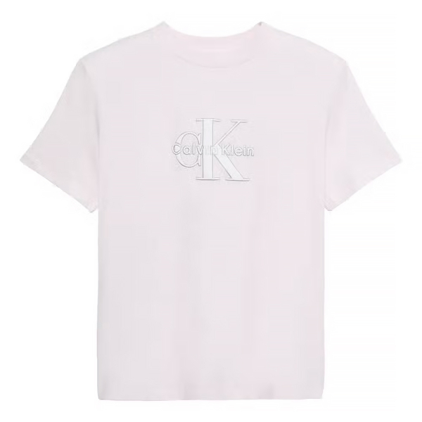 Calvin Klein T-shirts Blanc - T-shirt avec un monogramme brillant - XS - Ref 27 €